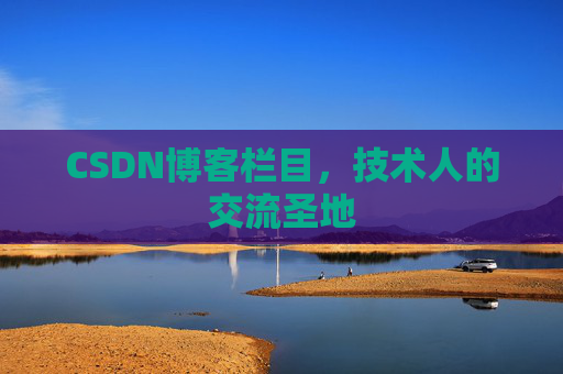 CSDN博客栏目，技术人的交流圣地